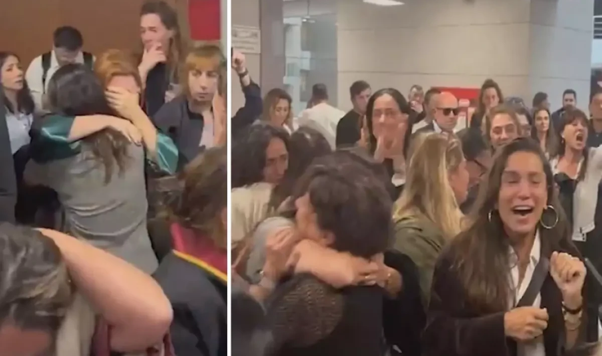 8 Ay Sonra Gelen Özgürlüğe Böyle Sevindiler