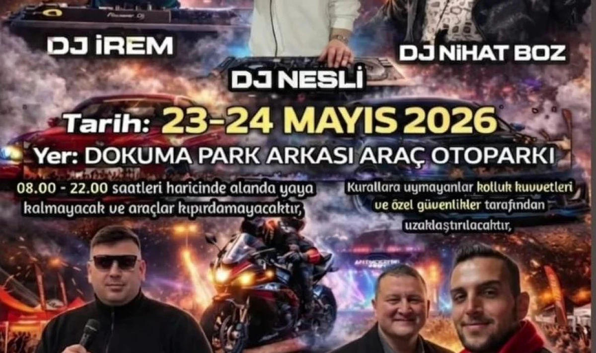 Antalya’da Otomobil ve Motosiklet Tutkunlarını Buluşturan Dev Festival!