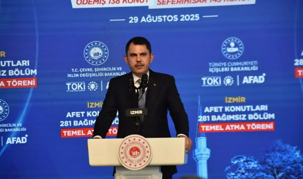 Bakan Kurum’tan ‘Ödemiş ve Seferihisar’ın Bereketi Yeniden Canlanacak’ Çağrısı