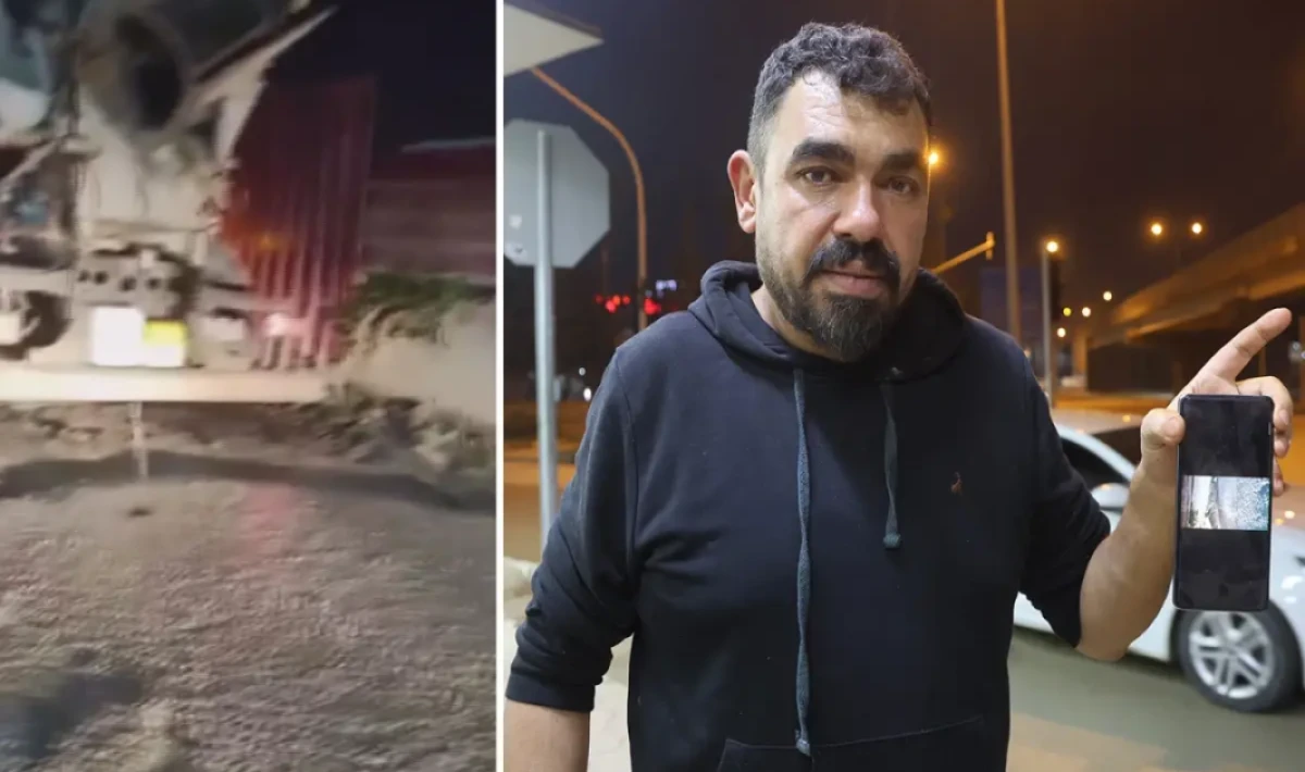 “Benim Firmam Zengin, Cezamızı Öderiz” Diyen Mikser Şoförü Tepki Çekti