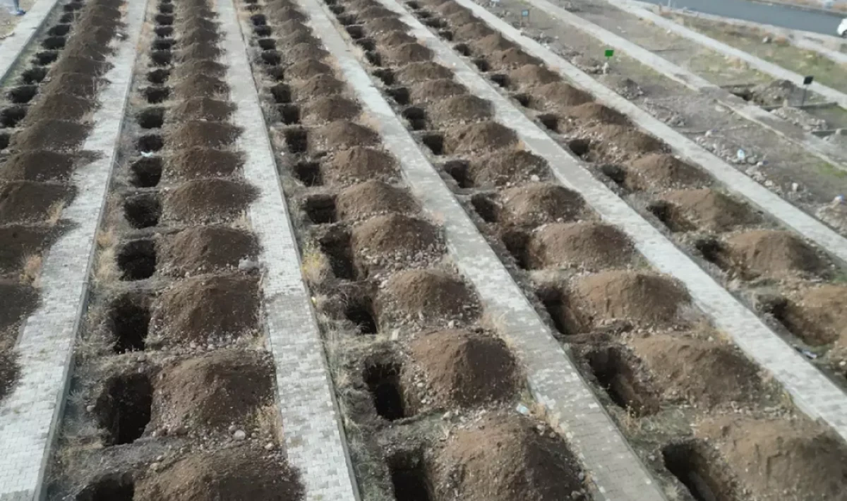 Erzurum’da Kış Hazırlığı: 500 Mezar Kazıldı