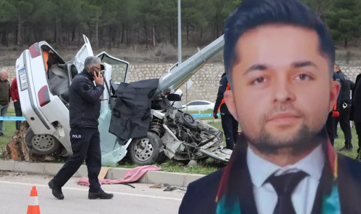 Genç Avukat Duruşmaya Giderken Hayatını Kaybetti: Kaza Anı Kamerada