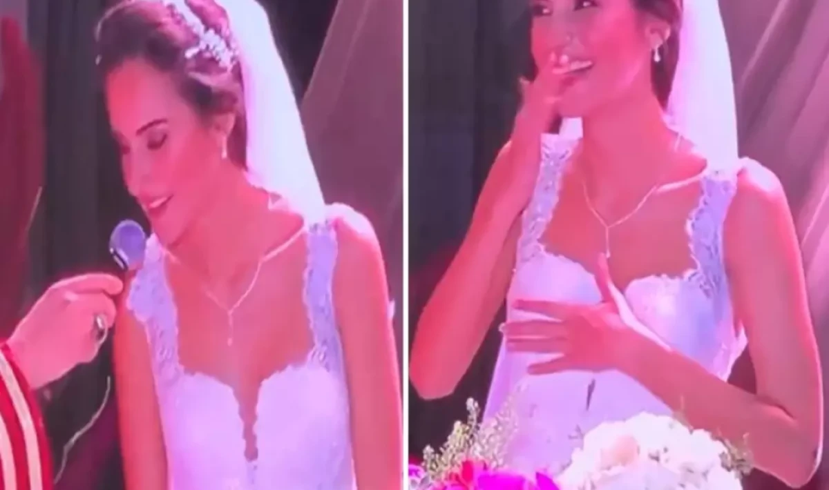 Genç Gelin Nikâh Töreninde Büyük Sürpriz Yaptı