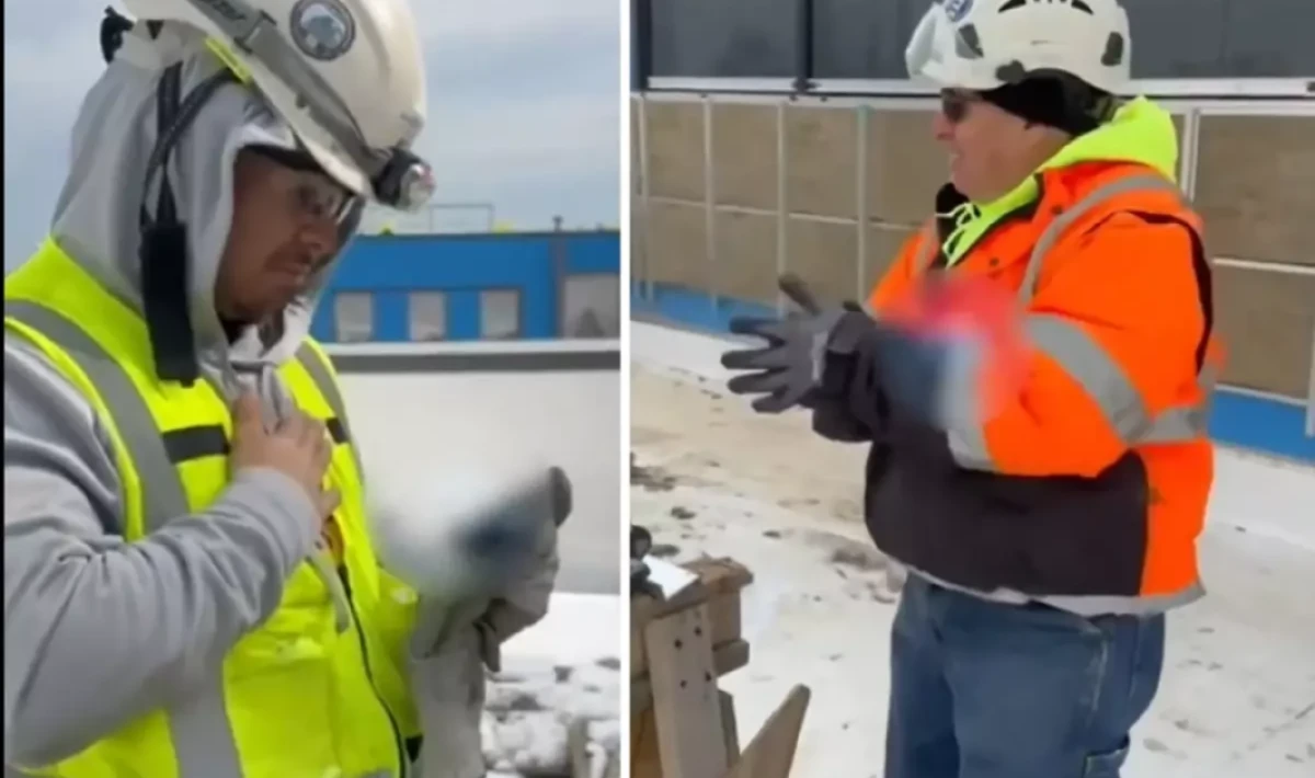 “Hu Der Hacılar” ilahisi ABD’de şantiyede yankılandı