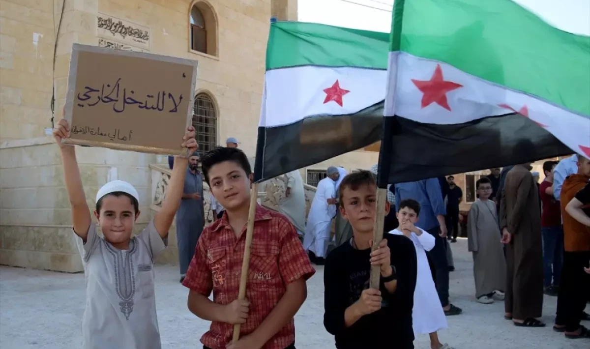 İdlib Dürzilerinden Suriye’nin Birliği İçin Anlamlı Gösteri
