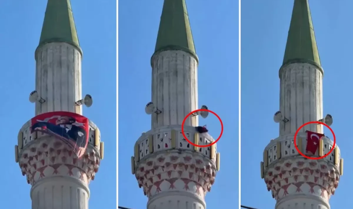 Kenti Karıştıran Bayrak İddiası: Görüntü Elden “Uyduruldu” mu?