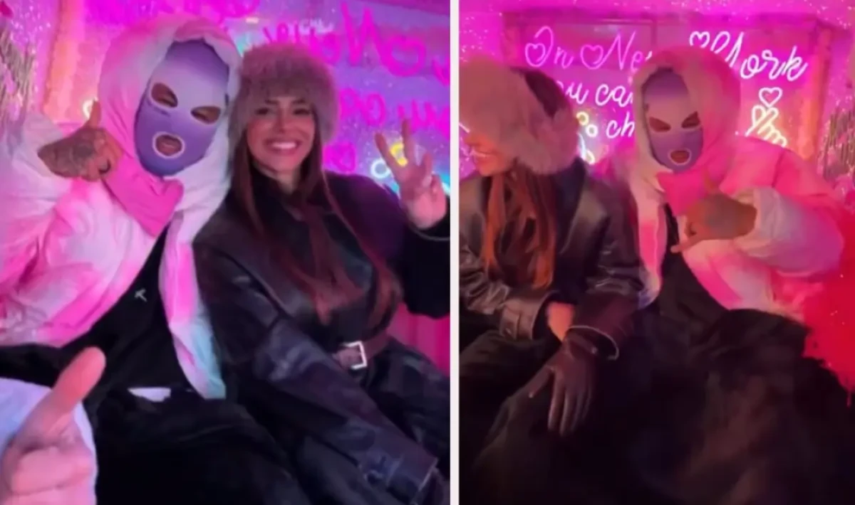 Neymar, New York sokaklarında tanınmamak için maske taktı