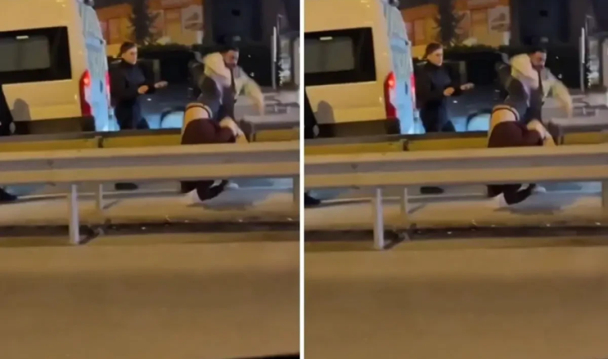 Pendik’te Trafikte Yumruklu Kavga Kamerada