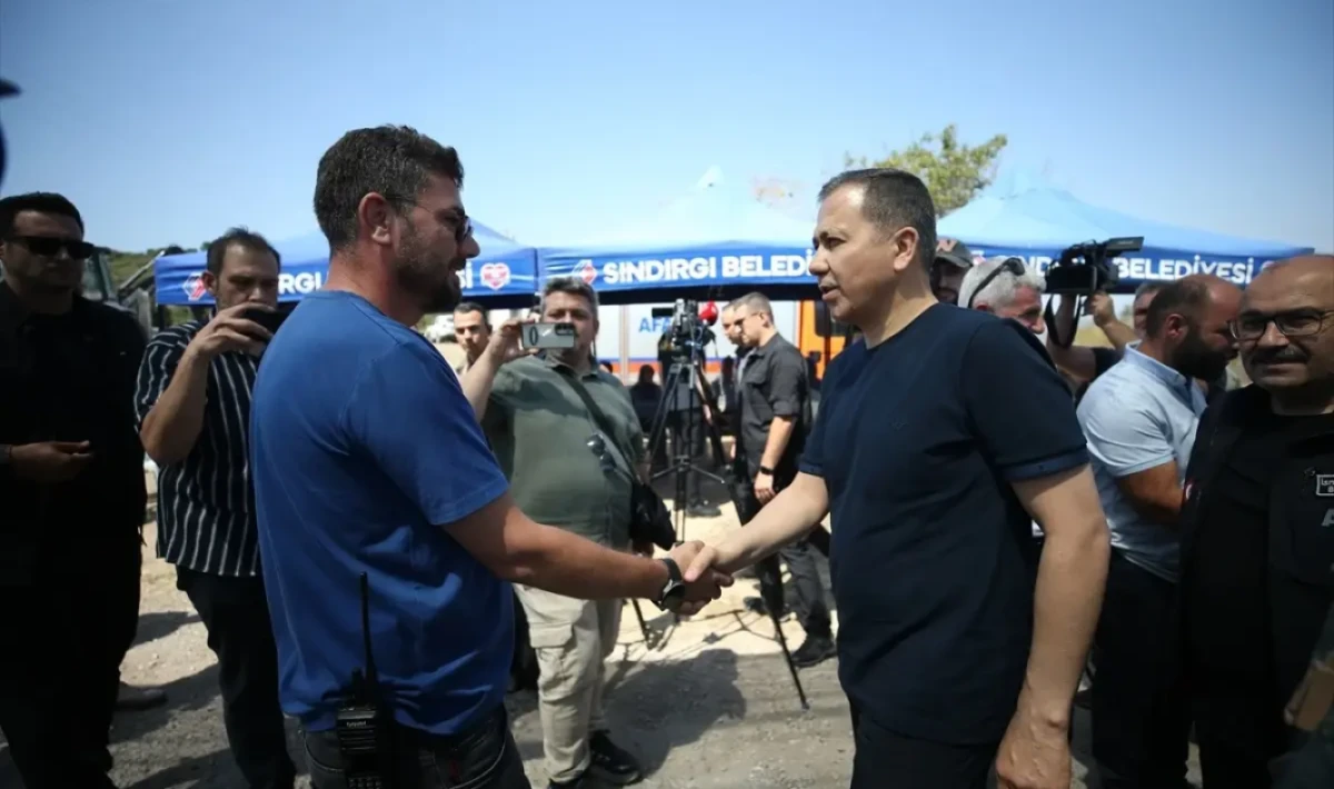 Sındırgı Depreminde Bakan Yerlikaya’dan Hızlı Müdahale Mesajı