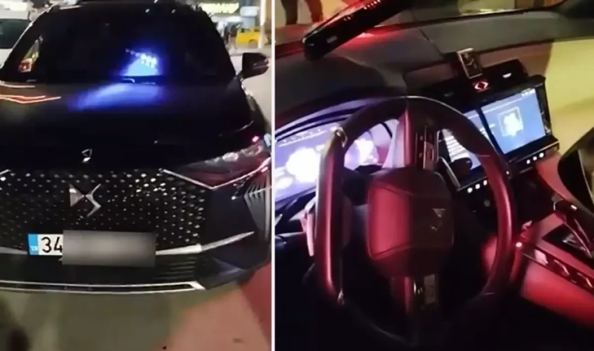 Yalova’da çakarlı araç kullanan sürücüye 276 bin 344 lira ceza